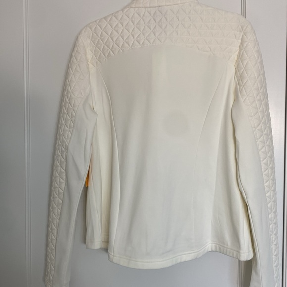AVIA women’s jacket. NWT Winter white L(12-14), high neck collar and thumb holes - Picture 2 of 10